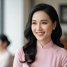 Chị Thanh Hương, khách thuê tàu riêng đi Chợ Nổi Cái Răng